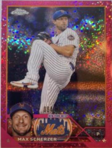 Max Scherzer [Magenta Speckle] #148
