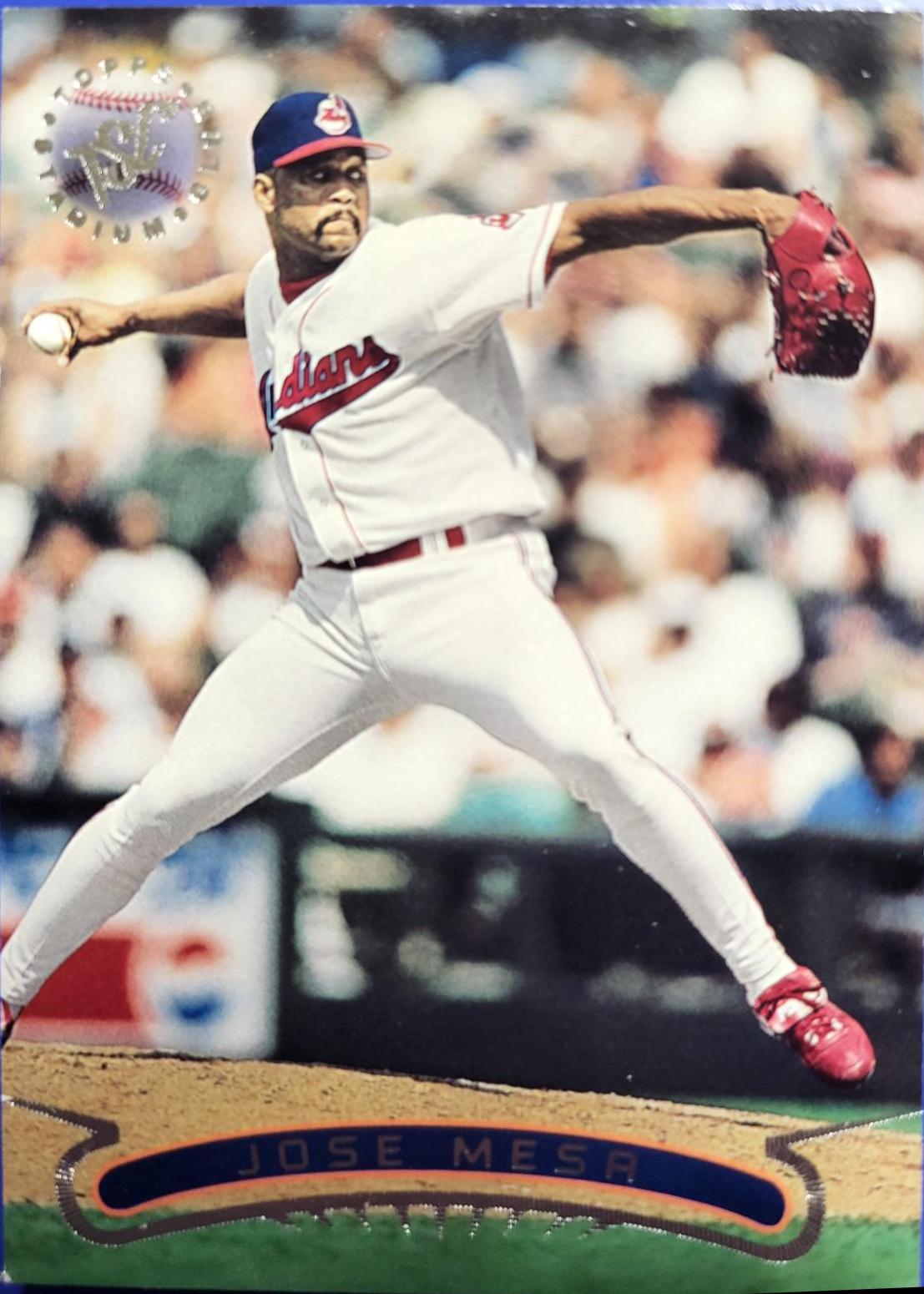 Jose Mesa #4 Baseball Cards 1996 Stadium Club