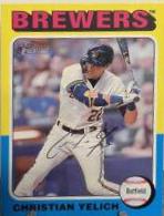 Christian Yelich #369 Baseball Cards 2024 Topps Heritage