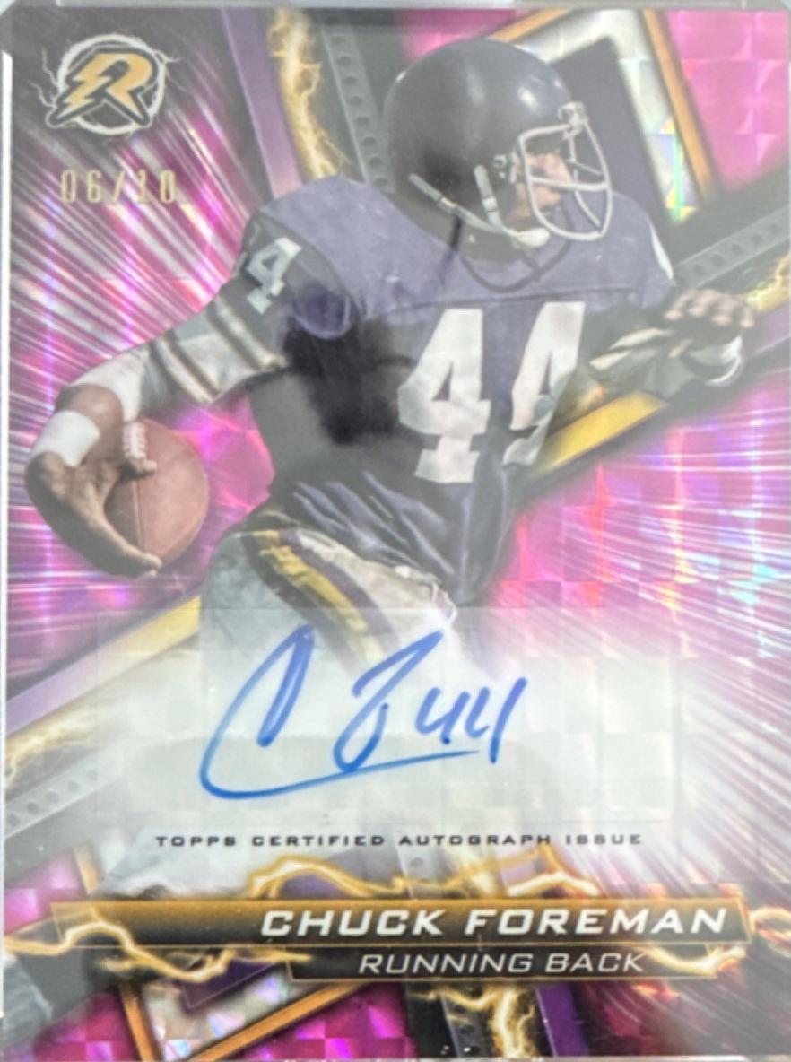 Chuck Foreman [Pink Geometric] #RA-CFO