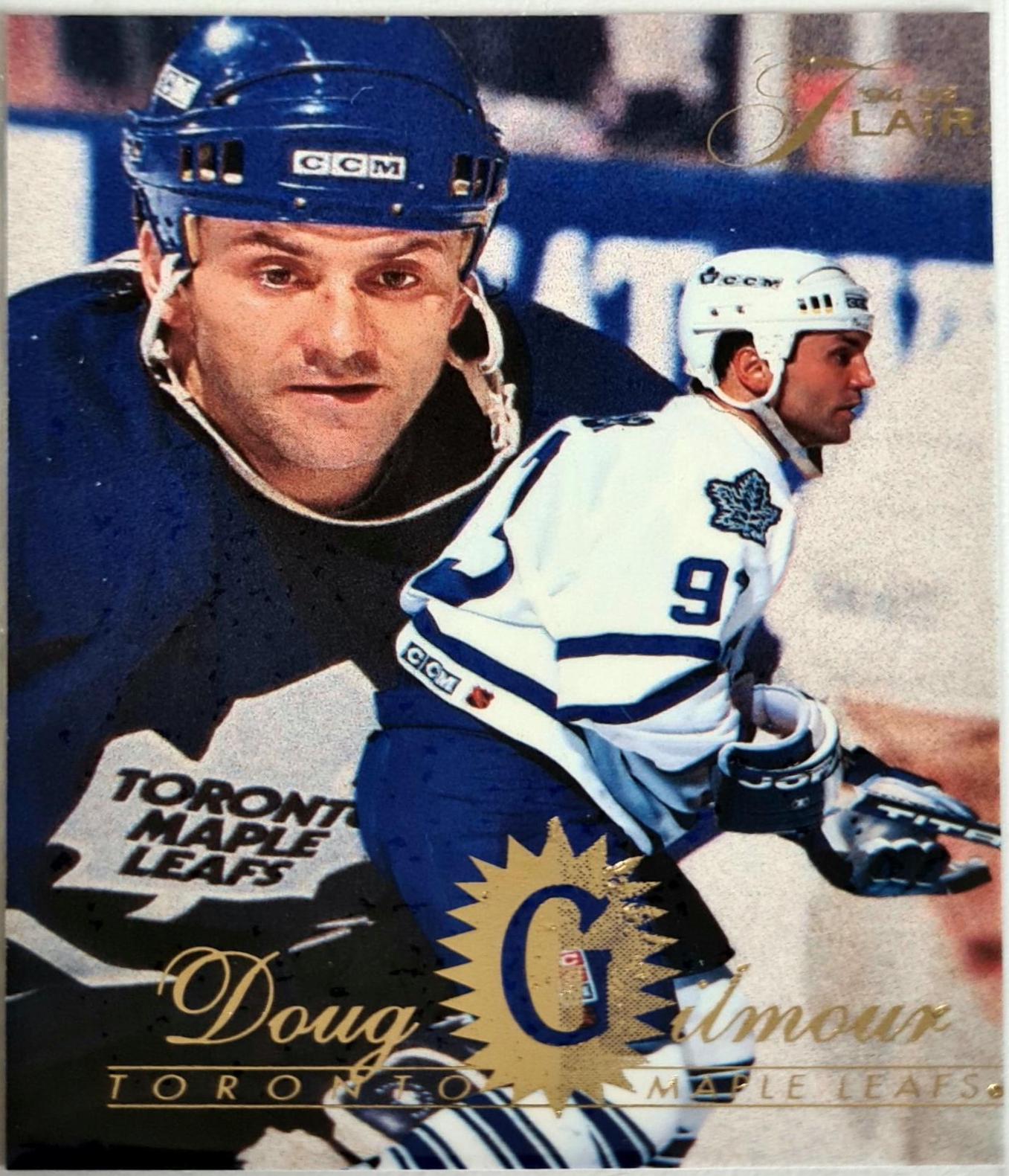 Doug Gilmour #181 Hockey Cards 1994 Flair