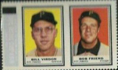 Bill Virdon Baseball Cards 1962 Topps Stamps