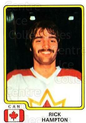 Rick Hampton #54 Hockey Cards 1979 Panini Stickers