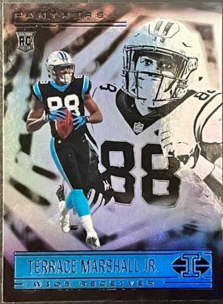 Terrace Marshall Jr. #76 Football Cards 2021 Panini Illusions