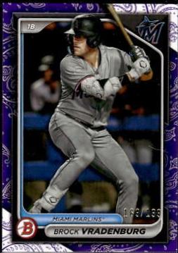 Brock Vradenburg [Purple Pattern] #BP-62