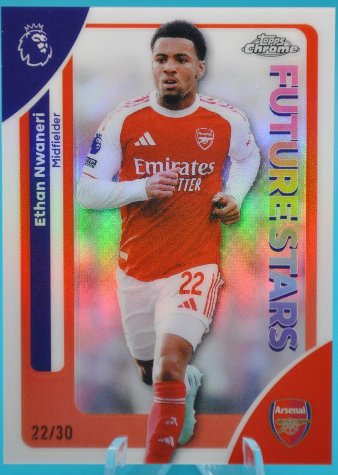 Ethan Nwaneri [White Refractor] #19