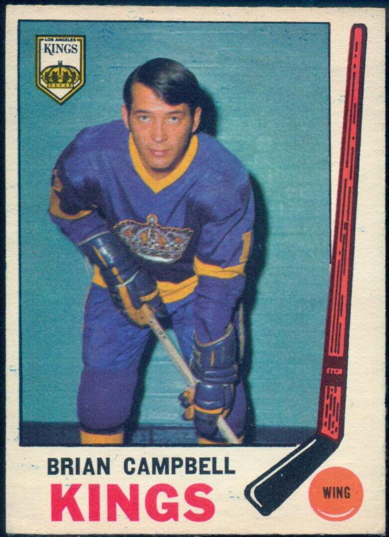 Brian Campbell #106 Hockey Cards 1969 O-Pee-Chee