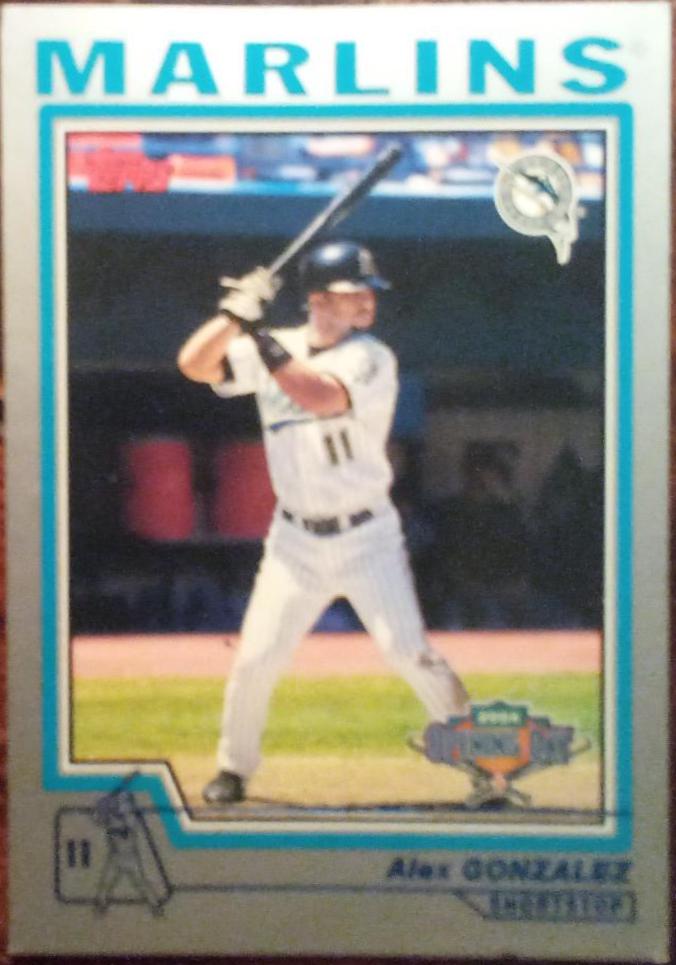 Alex Gonzalez #63 Baseball Cards 2004 Topps Opening Day