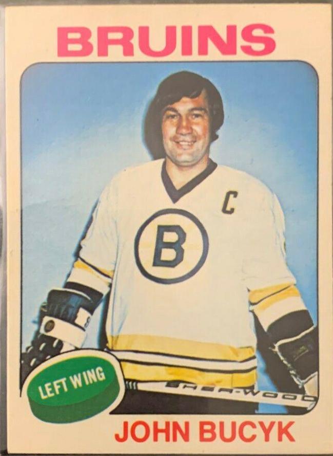John Bucyk #9 Hockey Cards 1975 O-Pee-Chee