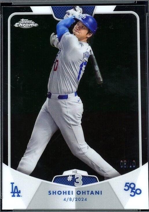 Shohei Ohtani [Black Refractor] #HR3