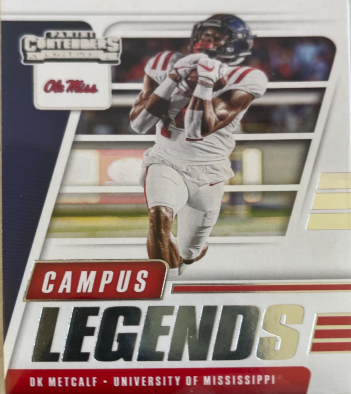 DK Metcalf #14 Football Cards 2021 Panini Contenders Draft Picks Campus Legends