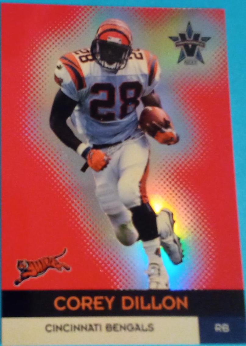 Corey Dillon #9 Football Cards 2000 Pacific Vanguard