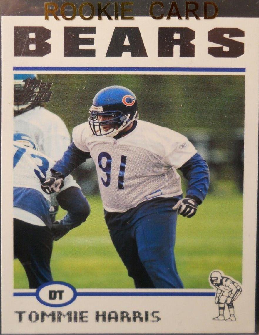 Tommie Harris #357 Football Cards 2004 Topps