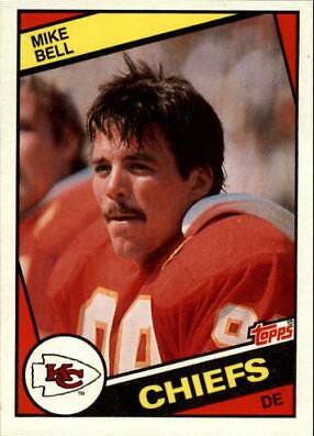 Mike Bell #85 Football Cards 1984 Topps