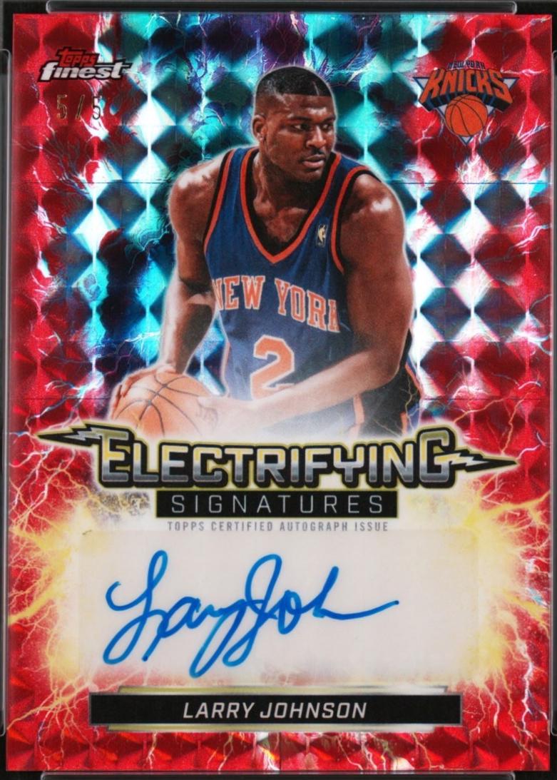 Larry Johnson [Red Geometric] #ESG-LJ