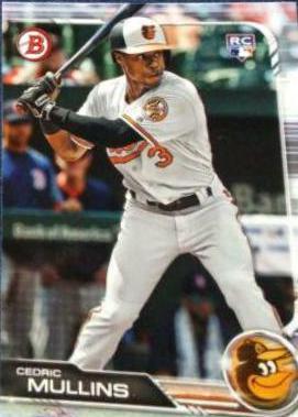 Cedric Mullins #4 Baseball Cards 2019 Bowman