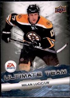 Milan Lucic #EA8 Hockey Cards 2011 Upper Deck EA Ultimate Team