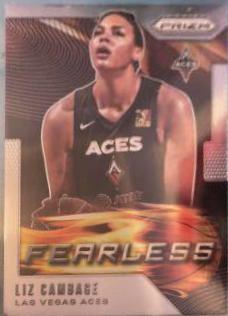 Liz Cambage #1 Basketball Cards 2020 Panini Prizm WNBA Fearless