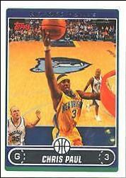 Chris Paul #3 Basketball Cards 2006 Topps