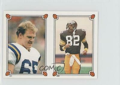 Gary Zimmerman, John Stallworth Football Cards 1987 Topps Stickers