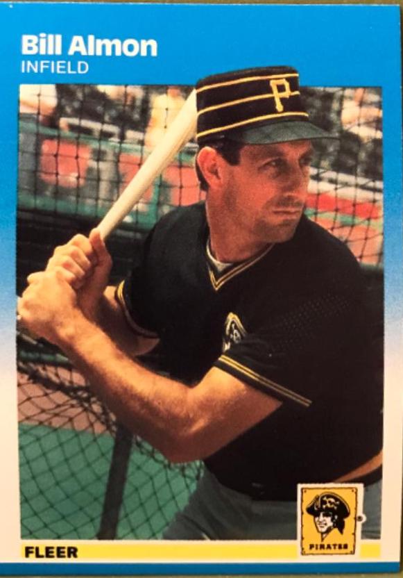 Bill Almon Baseball Cards 1987 Fleer