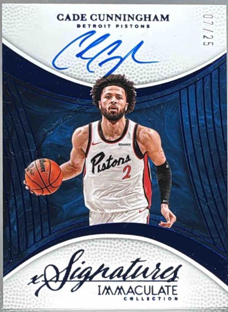 Cade Cunningham [Blue] #18