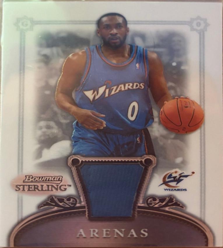 Gilbert Arenas #23 2006-07 Bowman Sterling Basketball