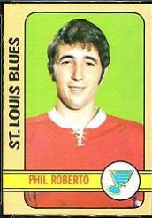 Phil Roberto #52 1972-73 Topps Hockey
