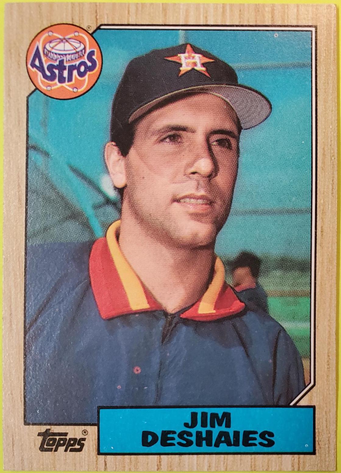 Jim Deshaies #167 Baseball Cards 1987 Topps Tiffany