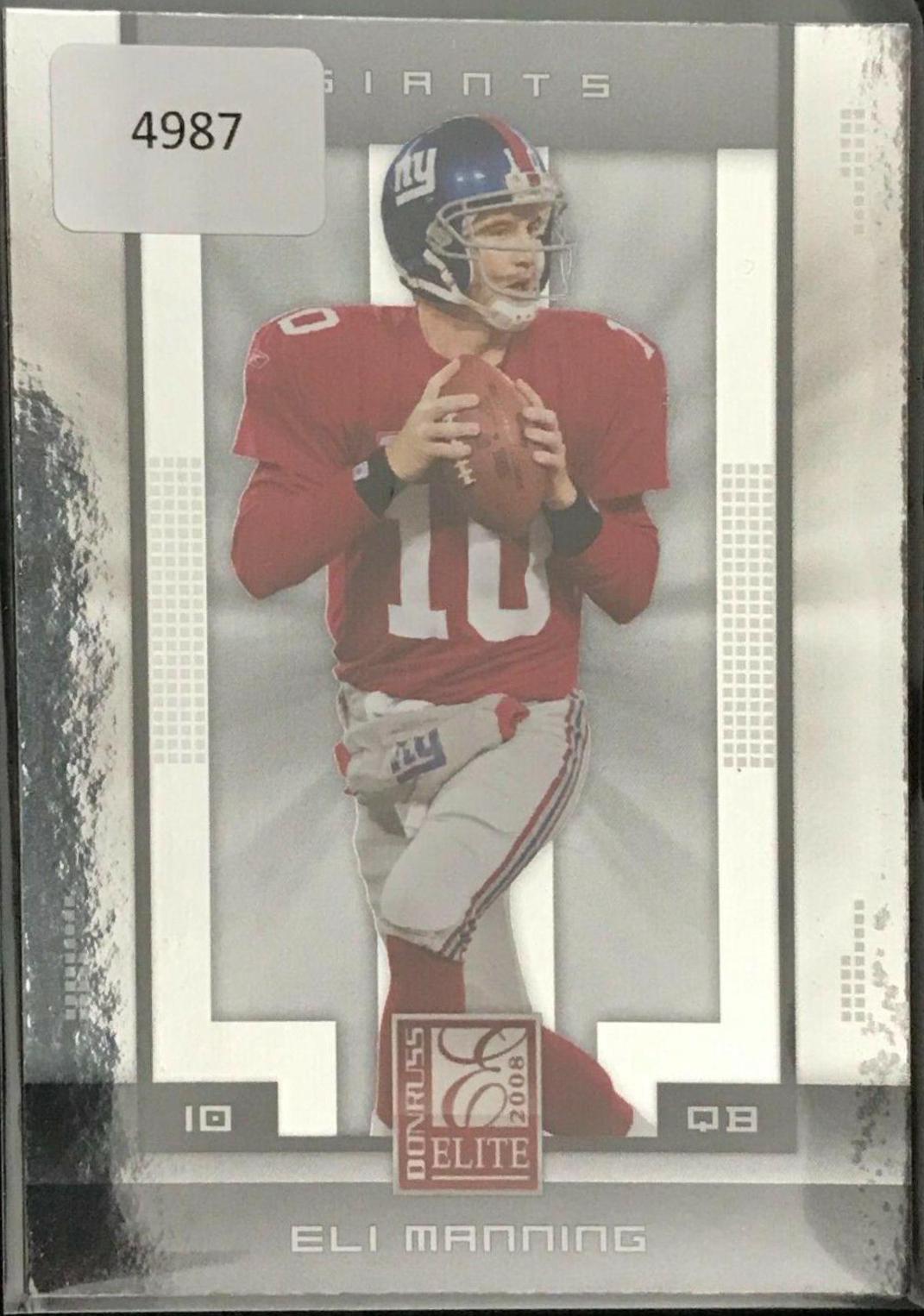Eli Manning #64 2008 Panini Donruss Elite Football