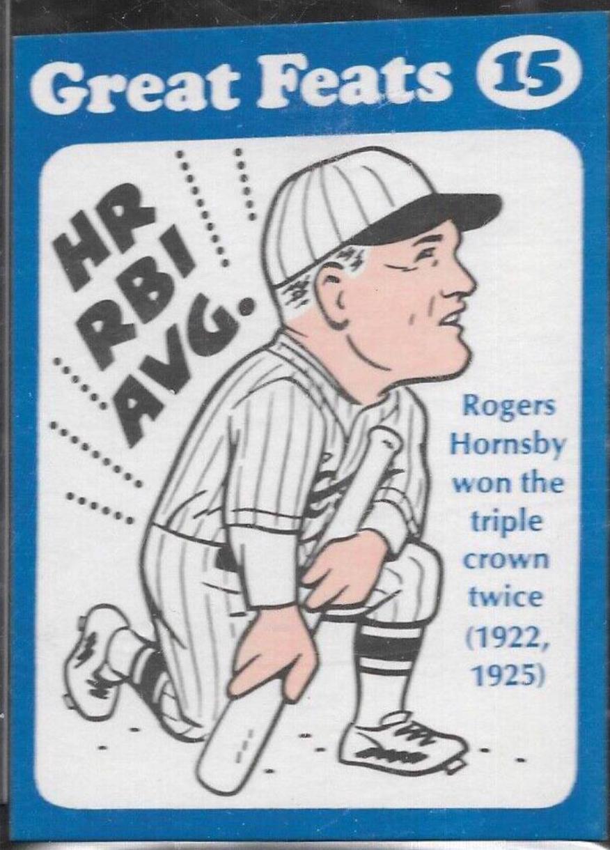 1972 Rogers Hornsby [Blue Border] #15