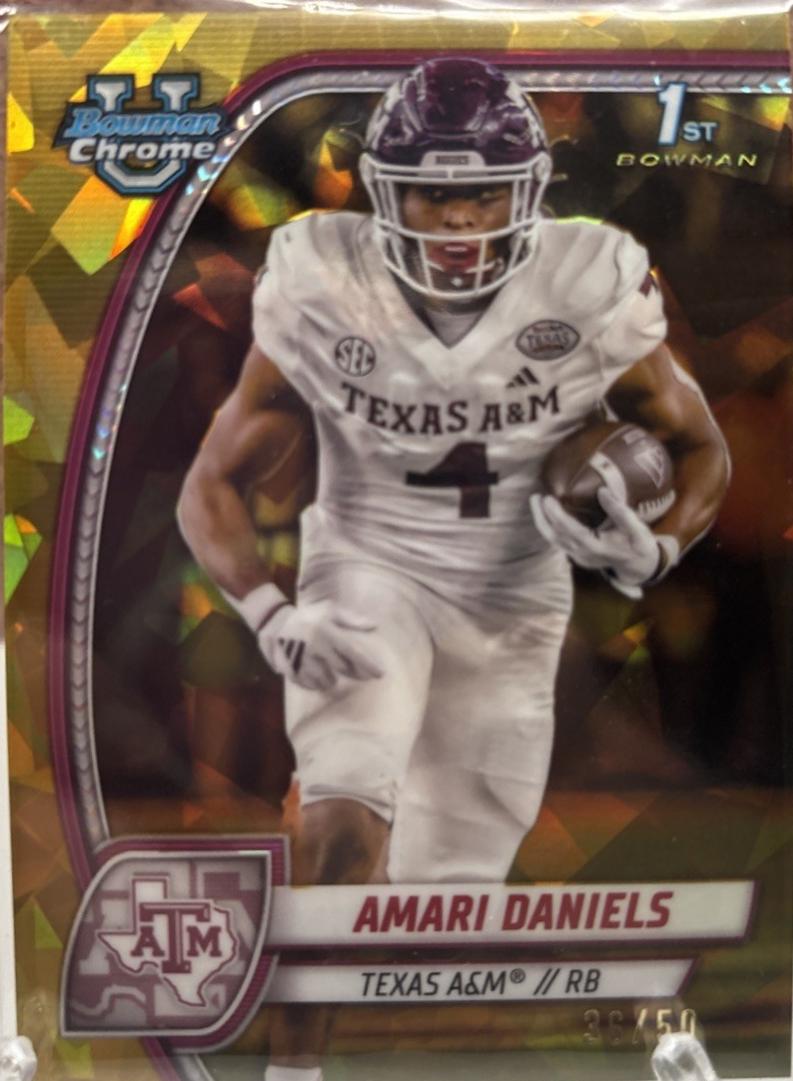 Amari Daniels [Gold Refractor] #11