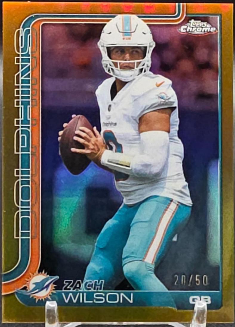 Zach Wilson [Gold Refractor] #189