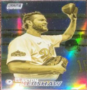 Clayton Kershaw [Chrome Gold Minted] #299