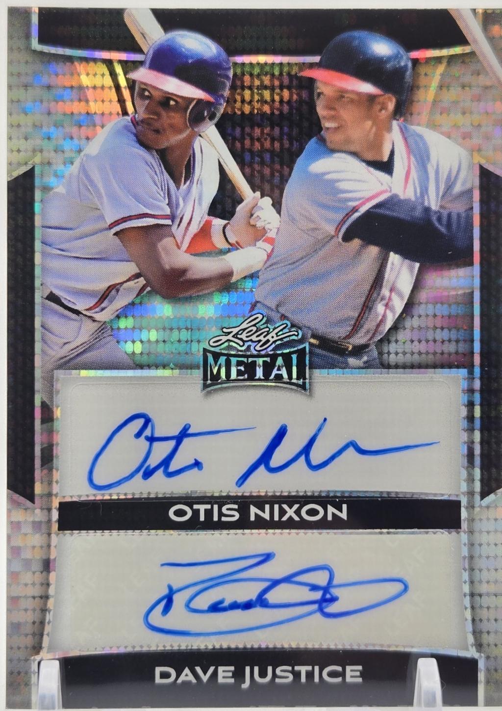 Otis Nixon / Dave Justice [Pulsar Silver] #DA-11