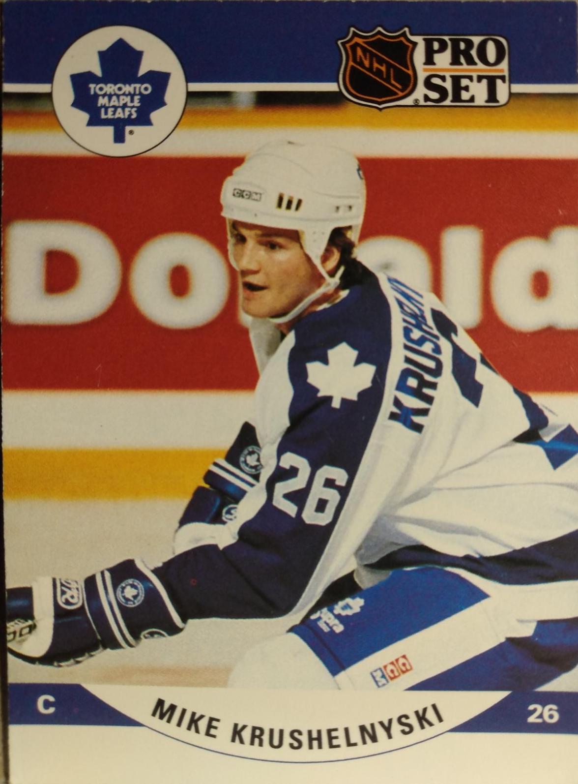 Mike Krushelnyski #537 Hockey Cards 1990 Pro Set
