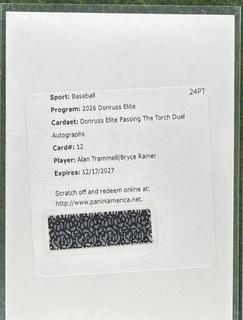 Alan Trammell / Bryce Rainer