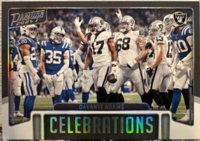Davante Adams #CEL-DAS Football Cards 2024 Panini Prestige Celebrations