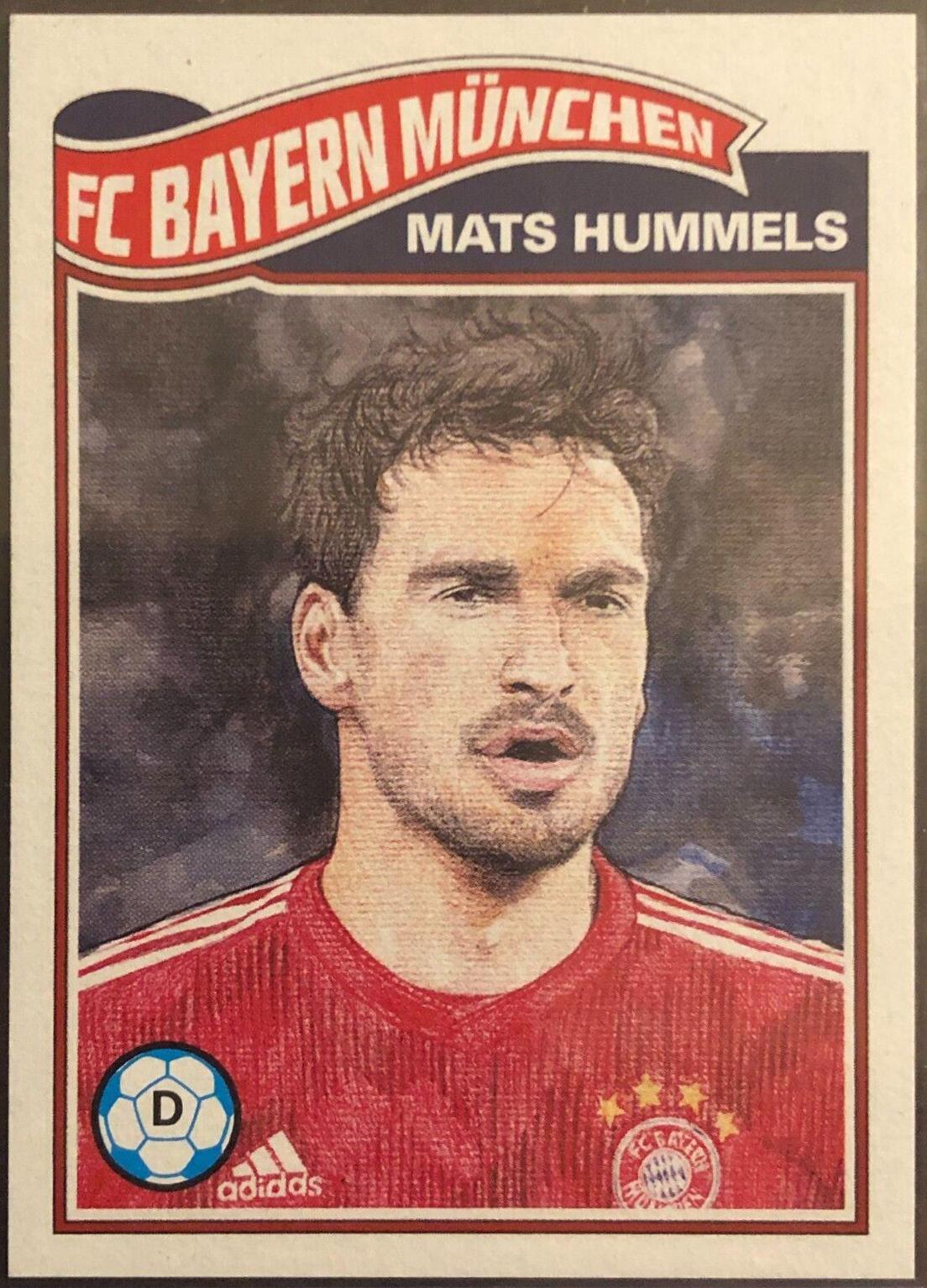 Mats Hummels #9 Soccer Cards 2019 Topps Living UEFA Champions League