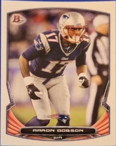 Aaron Dobson #15 2014 Bowman Football
