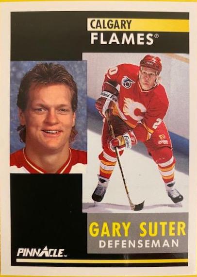Gary Suter #11 Hockey Cards 1991 Pinnacle