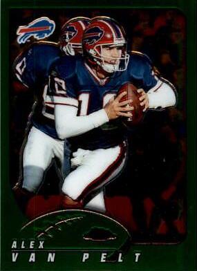 Alex Van Pelt #6 Football Cards 2002 Topps Chrome