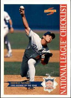 Hideo Nomo #514 Baseball Cards 1996 Score
