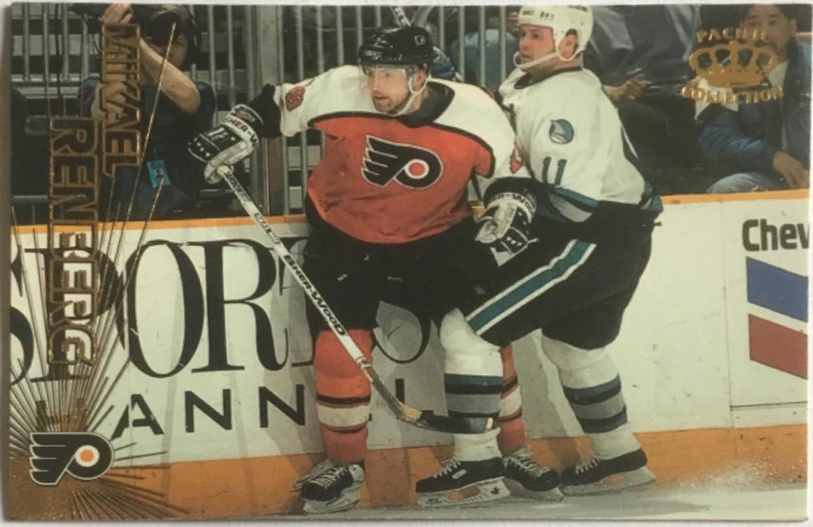 Mikael Renberg #59 Hockey Cards 1997 Pacific Crown