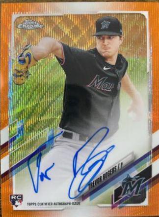 Trevor Rogers [Orange Wave Refractor] #RA-TR