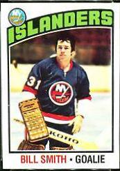 Bill Smith #46 Hockey Cards 1976 Topps