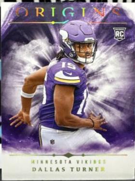 Dallas Turner #109 Football Cards 2024 Panini Origins