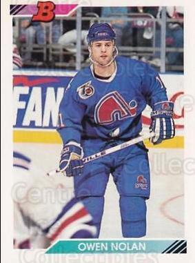 Owen Nolan #328 Hockey Cards 1992 Bowman