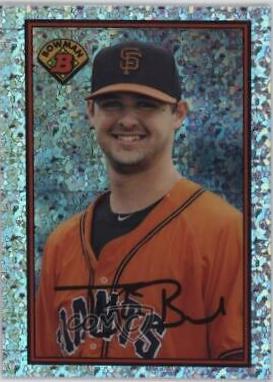 Tyler Beede #89BIB-TB Baseball Cards 2014 Bowman Draft 1989 Is Back Silver Diamond Refractor