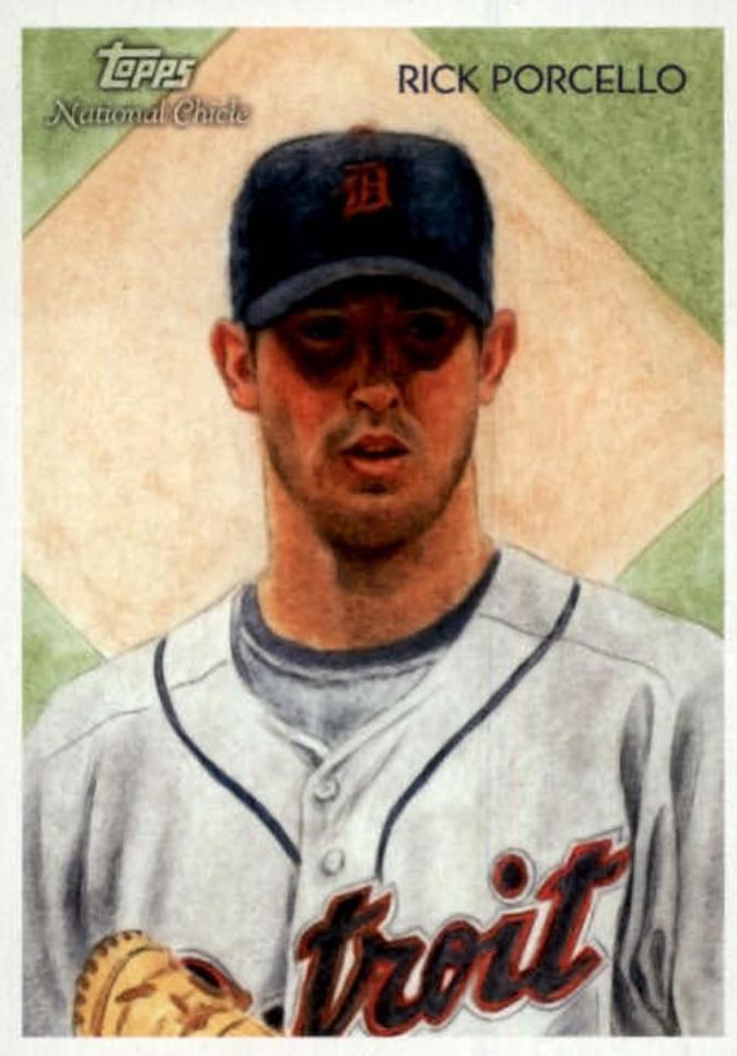 Rick Porcello #26 Baseball Cards 2010 Topps National Chicle